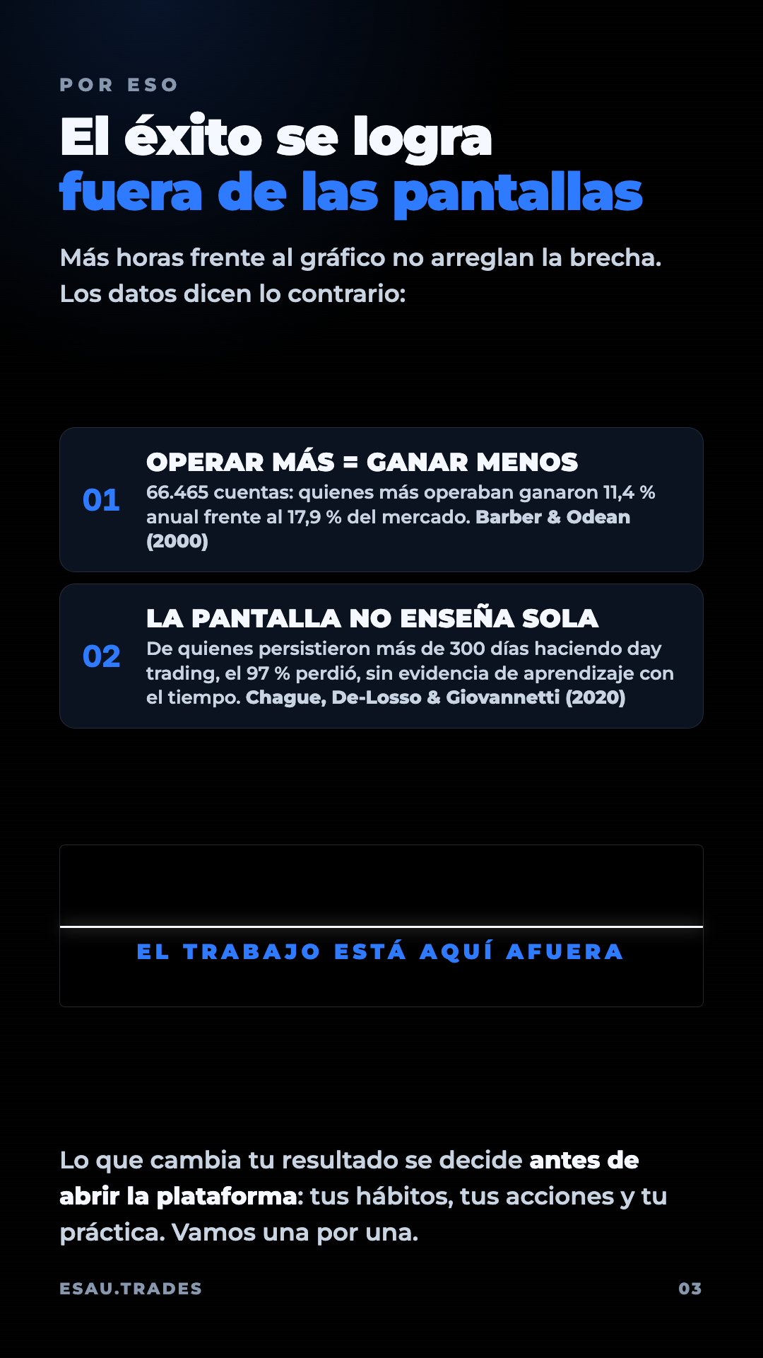 MENTE: sabes lo que tienes que hacer, ¿por qué no lo haces?, página 4